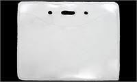 Portabadge in vinile Pureclear™ - inserto dim. 60 x 86 mm